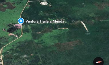 En venta terreno industrial sobre carretera a Cancún