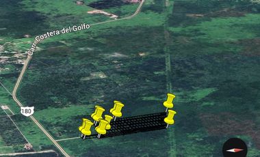 En venta terreno industrial sobre carretera a Cancún