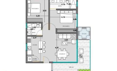 Departamento en  Aldea Ananta