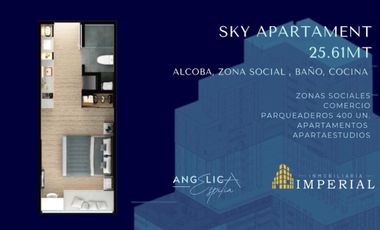 Apartaestudio En Venta San Felipe, Bogota D. C.