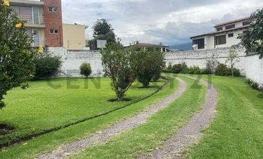 Para constructores amplia propiedad de venta en el Valle de los Chillos