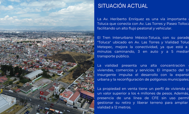 Terreno Heriberto Enriquez, Metepec