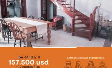 Casa en venta - 5 dormitorios 3 baños - Cocheras - 300mts2 totales - Berazategui [FINANCIADA]