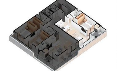 Departamento de 1 Dormitorio sobre Avenida Pellegrini
