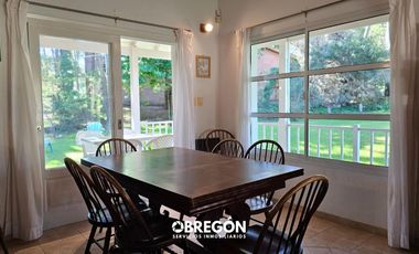 Casa en  alquiler en Pinamar Norte para 7 personas a 500 mts del mar