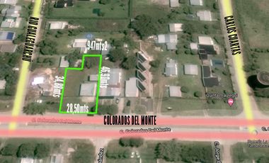 Terreno venta- 947mts2 totales- San Miguel Del Monte