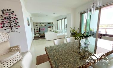 Departamento en  Maioris Puerto Cancun en renta amueblado