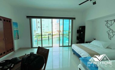 Departamento en  Maioris Puerto Cancun en renta amueblado