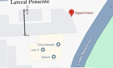 TERRENO COMERCIAL EN RENTA CIUDAD DEL SOL