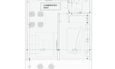 Oficina a la venta en el centro de Avellaneda