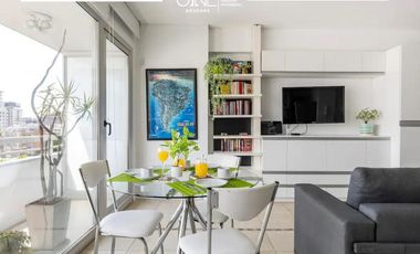 1 AMBIENTE CON MUEBLES Y EQUIPADO!!!