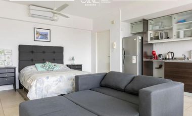1 AMBIENTE CON MUEBLES Y EQUIPADO!!!