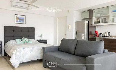 1 AMBIENTE CON MUEBLES Y EQUIPADO!!!