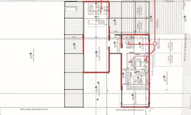 Casa alquiler Los Canales, Plottier, 2 dormitorios, 2 baños, jardín y entrada para autos