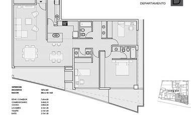 AV. SAN MARTÍN al 1300 VENTA DEPARTAMENTO 3 DORMITORIOS EN BAIGORRIA – TORRE PARAISO