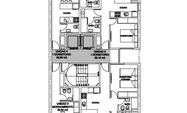 Departamento 1 dormitorio en Venta en Barrio Lourdes