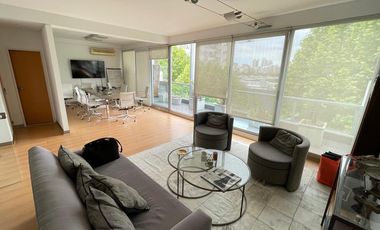 Venta con Renta Oficina 141Mts. - Gran Balcón y 2 Cocheras - Palermo Nuevo