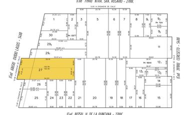 Venta terreno zona sur Rosario