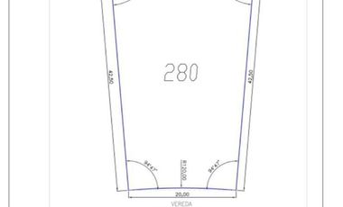 Venta Lote San Sebastián Area 1 - 1001 m2