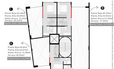 Departamento de 2 ambientes a estrenar en venta en Vicente Lopez