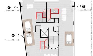 Departamento de 2 ambientes a estrenar en venta en Vicente Lopez