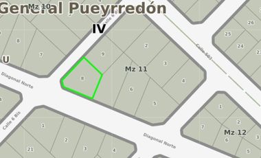 Terreno en venta - 403Mts2 - General Pueyrredón