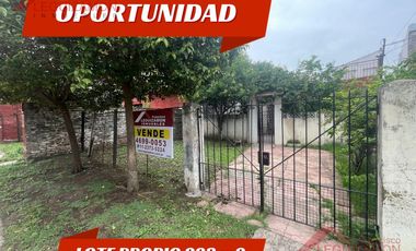 RAPIDO ACCESO A CAPITAL - LOTE 223m2 - LISTO PARA ESCRITURAR