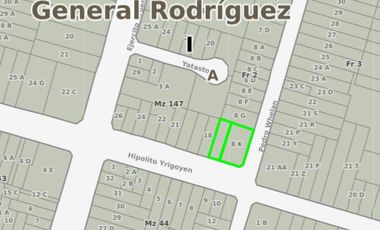 Venta Terreno General Rodriguez