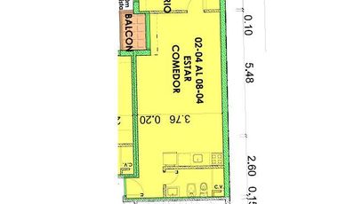 Departamento de un dormitorio