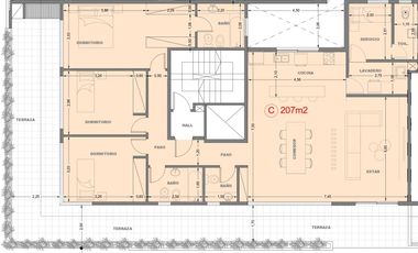 Depto 4 ambientes Suite Balcon Terraza Ramos Mejia (4C)