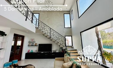 Casa 3 dormitorios con escritorio - Lagoon Pilar