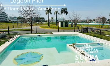 Casa 3 dormitorios con escritorio - Lagoon Pilar