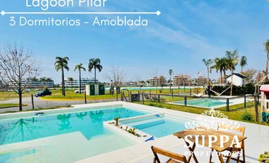 Casa 3 dormitorios con escritorio - Lagoon Pilar