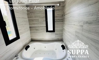 Casa 3 dormitorios con escritorio - Lagoon Pilar