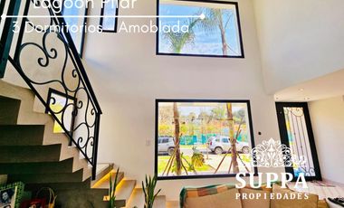 Casa 3 dormitorios con escritorio - Lagoon Pilar