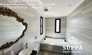 Casa 3 dormitorios con escritorio - Lagoon Pilar
