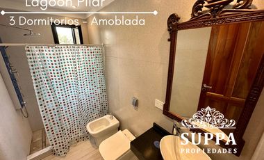Casa 3 dormitorios con escritorio - Lagoon Pilar
