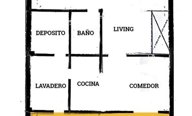 VENTA - 2 casas - sobre ruta 9 - Roldán