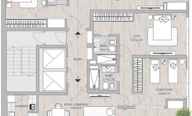 Departamento en venta sobre bv. galvez