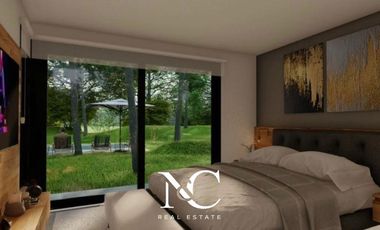 Casa en venta en Costa Esmeralda fondo libre arbolado