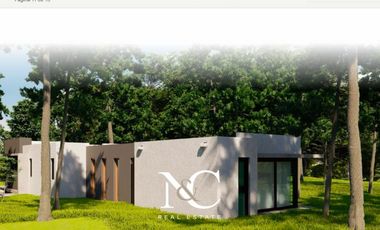 Casa en venta en Costa Esmeralda fondo libre arbolado