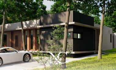 Casa en venta en Costa Esmeralda fondo libre arbolado