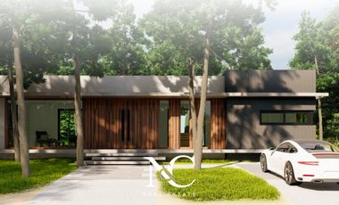 Casa en venta en Costa Esmeralda fondo libre arbolado