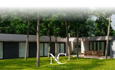 Casa en venta en Costa Esmeralda fondo libre arbolado