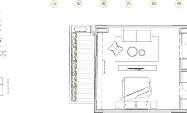 Venta de Monoambiente en Palermo