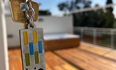 VENTA de Departamento 3 AMBIENTES con jardin y  parrilla. Bio Condominio.
