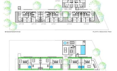 VENTA de Departamento 3 AMBIENTES con jardin y  parrilla. Bio Condominio.
