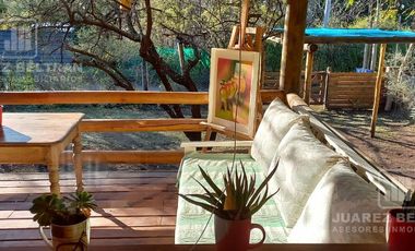 Alquiler Temporario - Cabaña 2 dormitorios con quincho - Valle del Sol - Mendiolaza
