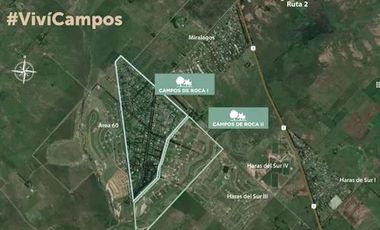Terreno en venta - 2400mts2 - Campos de Roca II, Coronel Brandsen