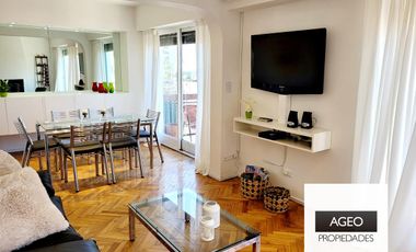 Alquiler Departamento 3 Ambientes  Amoblado Palermo Chico